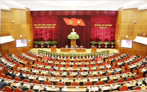 Khai mạc trọng thể Hội nghị lần thứ 10 Ban Chấp hành Trung ương Đảng khóa XII