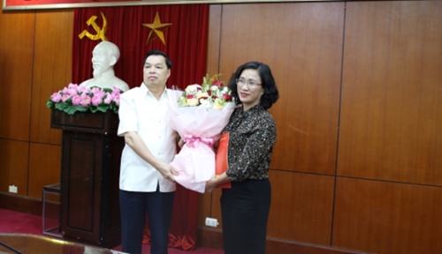 Đồng chí Đinh Thị Mai giữ chức Vụ trưởng Vụ Tuyên truyền Ban Tuyên giáo Trung ương
