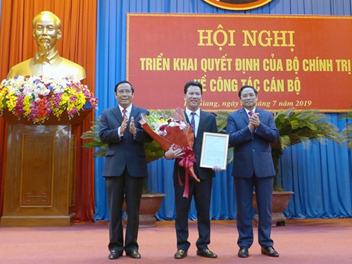 Đồng chí Đặng Quốc Khánh giữ chức Bí thư Tỉnh ủy Hà Giang