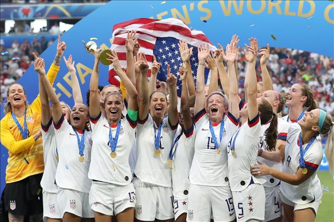 Đội tuyển Mỹ lập nhiều kỷ lục tại World Cup bóng đá nữ 2019