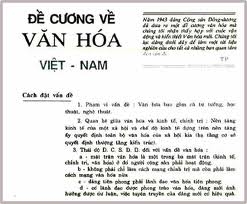 Trung ương Đảng công bố Đề cương văn hoá Việt Nam