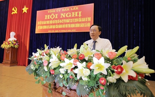 Sơ kết 05 năm triển khai Chỉ thị số 40 tại tỉnh Đắk Lắk