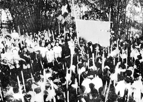 Nông dân các địa phương đấu tranh chống chính sách vơ vét, cướp bóc của phát xít Nhật và chính quyền thuộc địa
