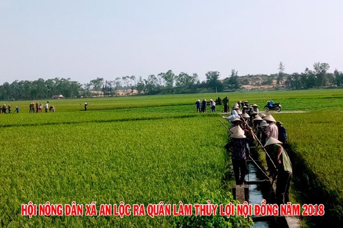 Lộc Hà Hà Tĩnh  Dồn sức xây dựng nông thôn mới