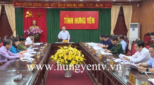 Họp tiểu ban văn kiện Đại hội Đảng bộ tỉnh Hưng Yên lần thứ XIX