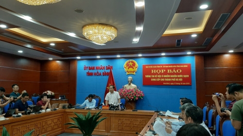 Khởi tố vụ án gây ô nhiễm nguồn nước sạch cung cấp cho thành phố Hà Nội