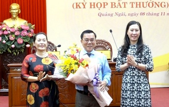 Đồng chí Nguyễn Tấn Đức giữ chức Phó chủ tịch HĐND tỉnh Quảng Ngãi