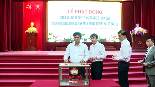Bac Ninh province collects over 13 billion VND to support flood victims in Central provinces