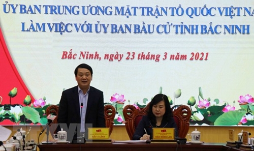 VFF delegation supervises preparations for NA and People’s Council election in Bac Ninh