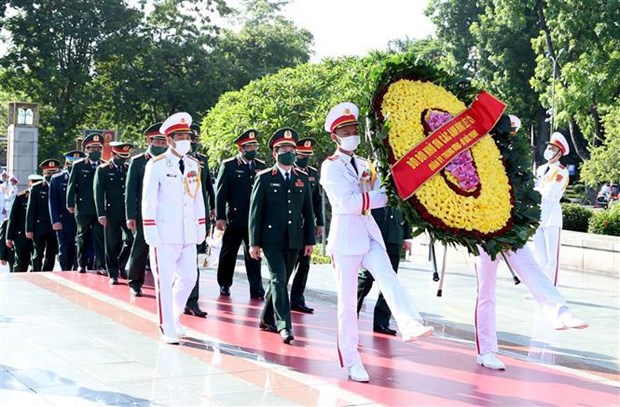 Party, State leaders pay tribute to heroic martyrs