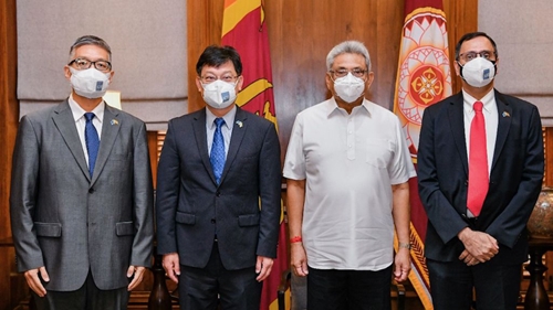 ADB Vice-President meets Sri Lanka President, commends vaccination drive and reaffirms support