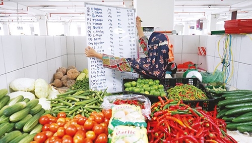 Malaysia’s inflation rises on weather-driven food shortage
