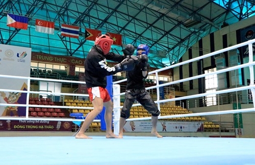 SEA Games 31 Ouverture des épreuves de kick-boxing à Bac Ninh