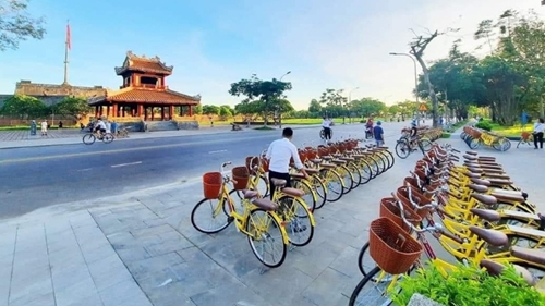 Lancement d un service de vélos en libre-service à Hue