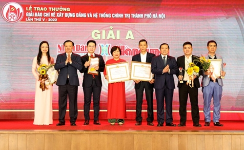 Hà Nội ban hành kế hoạch tổ chức Giải Báo chí xây dựng Đảng lần VII