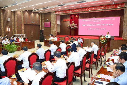 Ban Chấp hành Đảng bộ Thành phố Hà Nội thảo luận 6 nội dung quan trọng