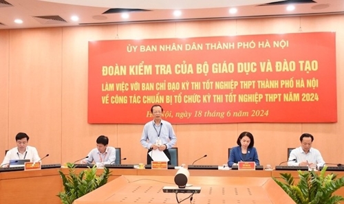 Hà Nội sẵn sàng cho Kỳ thi tốt nghiệp THPT năm 2024