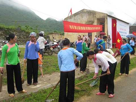 Hiệu quả từ mô hình Gia đình 5 có 3 sạch  Nông thôn mới kiểu mẫu  Báo  Phụ Nữ Việt Nam