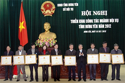 Sở Nội vụ, Ban ATGT tỉnh Hưng Yên Triển khai nhiệm vụ năm 2012
