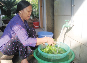 Hiệu quả từ chương trình cho vay nước sạch và vệ sinh môi trường nông thôn