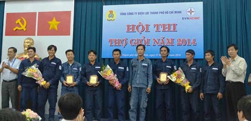 EVN HCMC tổ chức Hội thi thợ giỏi