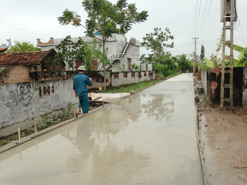 Vĩnh Phúc 17 xã đăng ký đạt chuẩn nông thôn mới dồn sức về đích