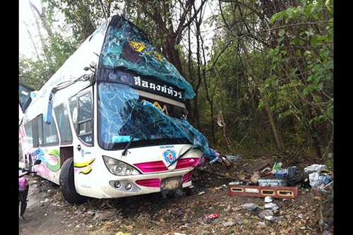 Tai nạn giao thông nghiêm trọng tại Thái Lan, 15 người thiệt mạng