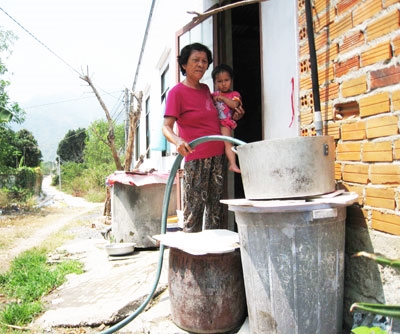 Khánh Hoà Phấn đấu có 92 số dân nông thôn được sử dụng nước hợp vệ sinh