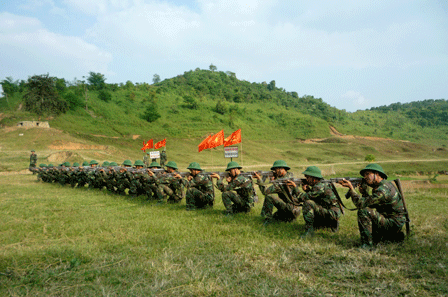 Trung đoàn 741 - Bộ Chỉ huy quân sự tỉnh Điện Biên làm theo lời Bác