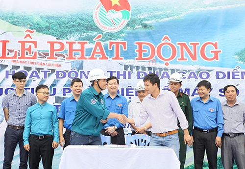 Phát động thi đua vì mục tiêu phát điện tổ máy số 1 Nhà máy Thủy điện Lai Châu