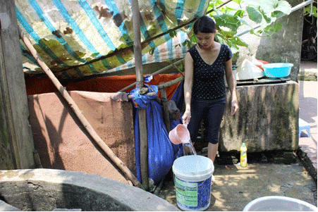 Hà Nội Gần 34 dân số nông thôn được sử dụng nước sạch