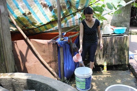 Hà Nội Gần 34 dân số nông thôn được sử dụng nước sạch