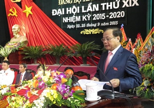 Khai mạc Đại hội đại biểu Đảng bộ tỉnh Nam Định lần thứ XIX