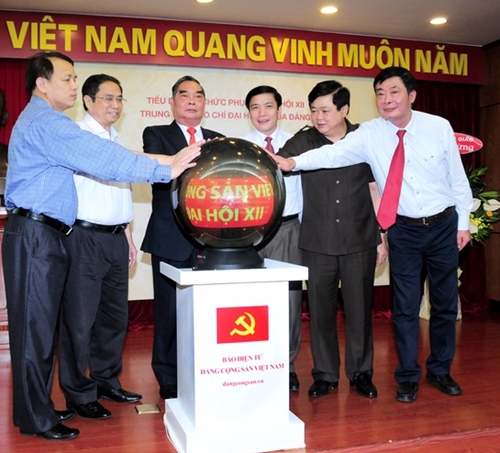 Thông cáo báo chí về việc khai trương Trang tin điện tử Đảng Cộng sản Việt Nam – Đại hội XII