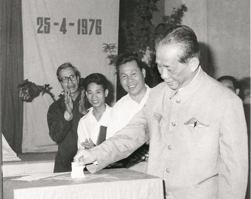 Ngày Tổng tuyển cử bầu Quốc hội của nước Việt Nam thống nhất 25 04 1976– 25 04 2016