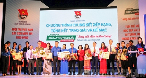 Thí sinh từ Tỉnh đoàn Quảng Trị đạt giải nhất Hội thi Báo cáo viên toàn quốc 2019