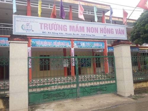 Ân Thi Hưng Yên  Chuyển biến tích cực trong hoạt động tại Trường Mầm non xã Hồng Vân
