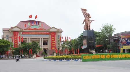 Tiền Hải Thái Bình đón bằng công nhận huyện đạt chuẩn nông thôn mới