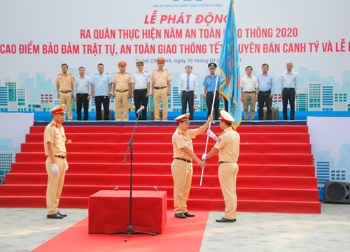 TP Hồ Chí Minh triển khai Năm An toàn giao thông 2020