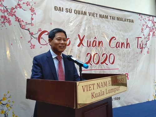 Kiều bào Việt Nam tại Malaysia mừng Xuân Canh Tý 2020