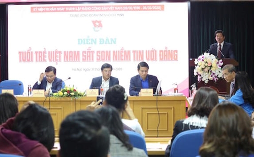“Tuổi trẻ Việt Nam sắt son niềm tin với Đảng”