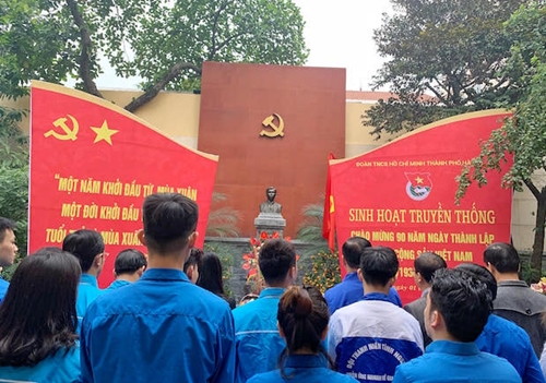 Đoàn Thanh niên TP Hà Nội tổ chức chuỗi các hoạt động kỷ niệm 90 năm ngày thành lập Đảng