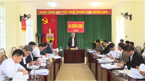 Sơn La Phiên trù bị Đại hội đại biểu Đảng bộ xã Chiềng Sung