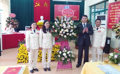 Đại hội điểm Chi bộ Viện KSND huyện Vân Đồn, Quảng Ninh