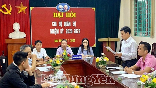 80 tổ chức cơ sở đảng trên địa bàn tỉnh Hưng Yên đã tổ chức xong Đại hội