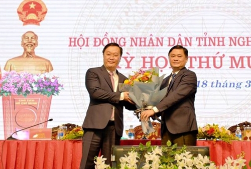 Tân Chủ tịch UBND tỉnh Nghệ An cam kết chung sức cùng sự phát triển của tỉnh