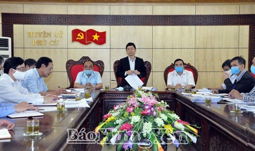 Hưng Yên kiểm tra công tác chuẩn bị tổ chức đại hội đảng bộ các cấp
