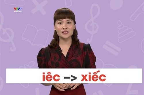 Dạy tiếng Việt trên truyền hình cho học sinh lớp 1
