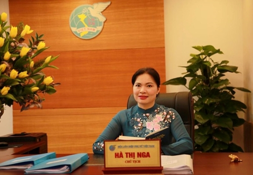 Đồng chí Hà Thị Nga được bầu giữ chức Chủ tịch Hội LHPN Việt Nam