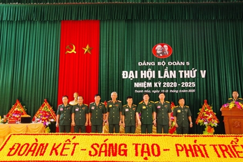 Quân khu 4 Tổ chức thành công Đại hội Đảng bộ Đoàn KT-QP 5